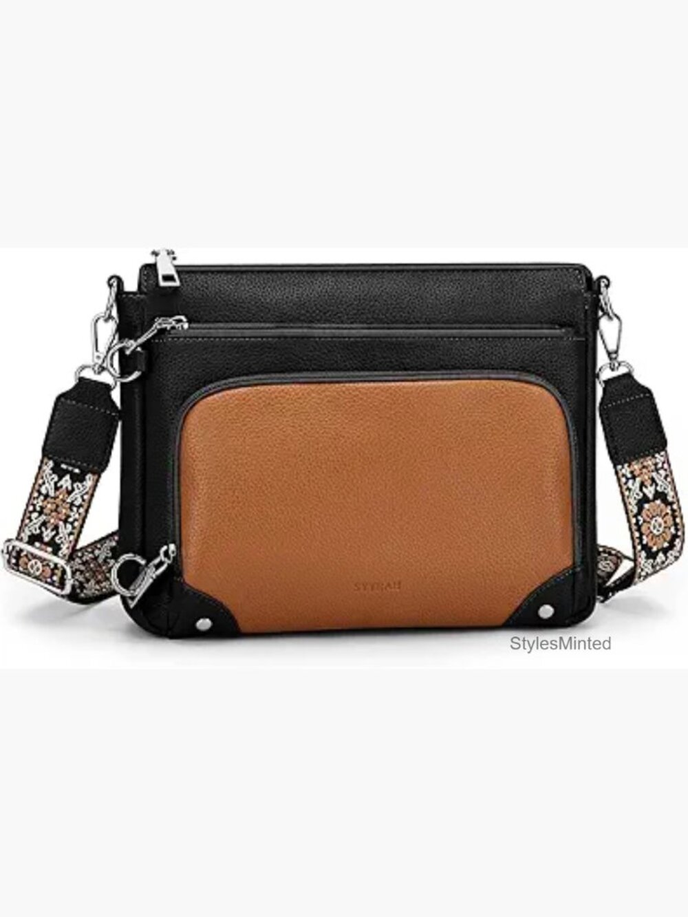 Anti-Theft Crossbody Purse with RFID Blocking & Built-in Wallet